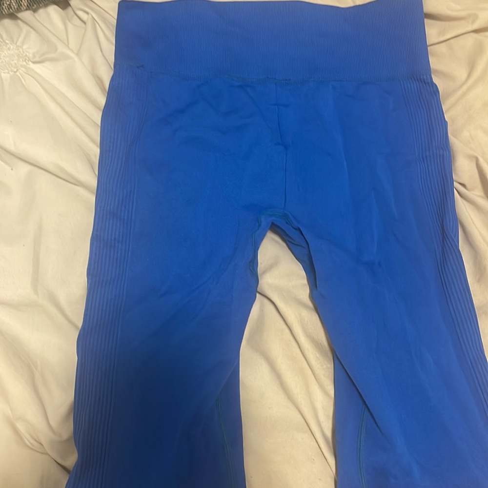 forever 21 blue leggings